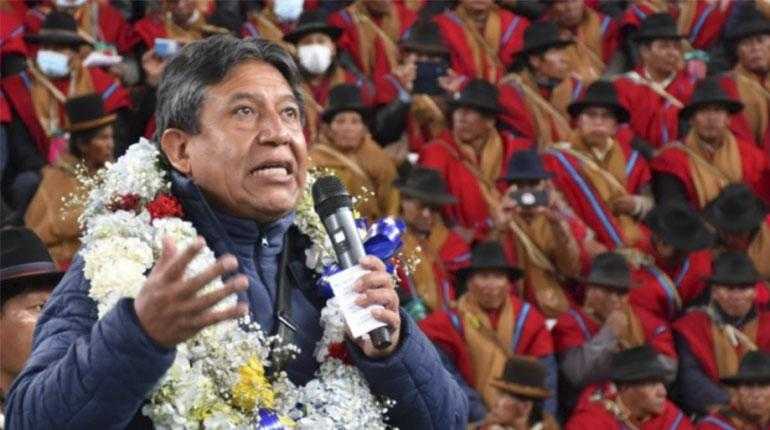 David Choquehuanca. ElDiario. 12.04.22