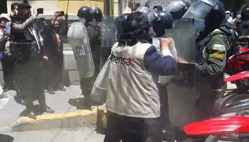 Captura de video en redes sociales.
