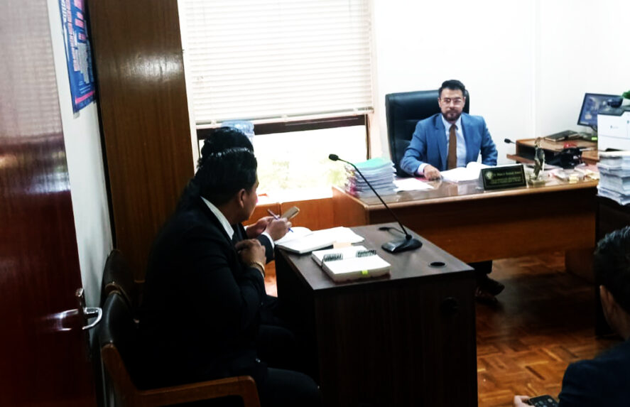 Sala de audiencia. CDTja. 14.01.25